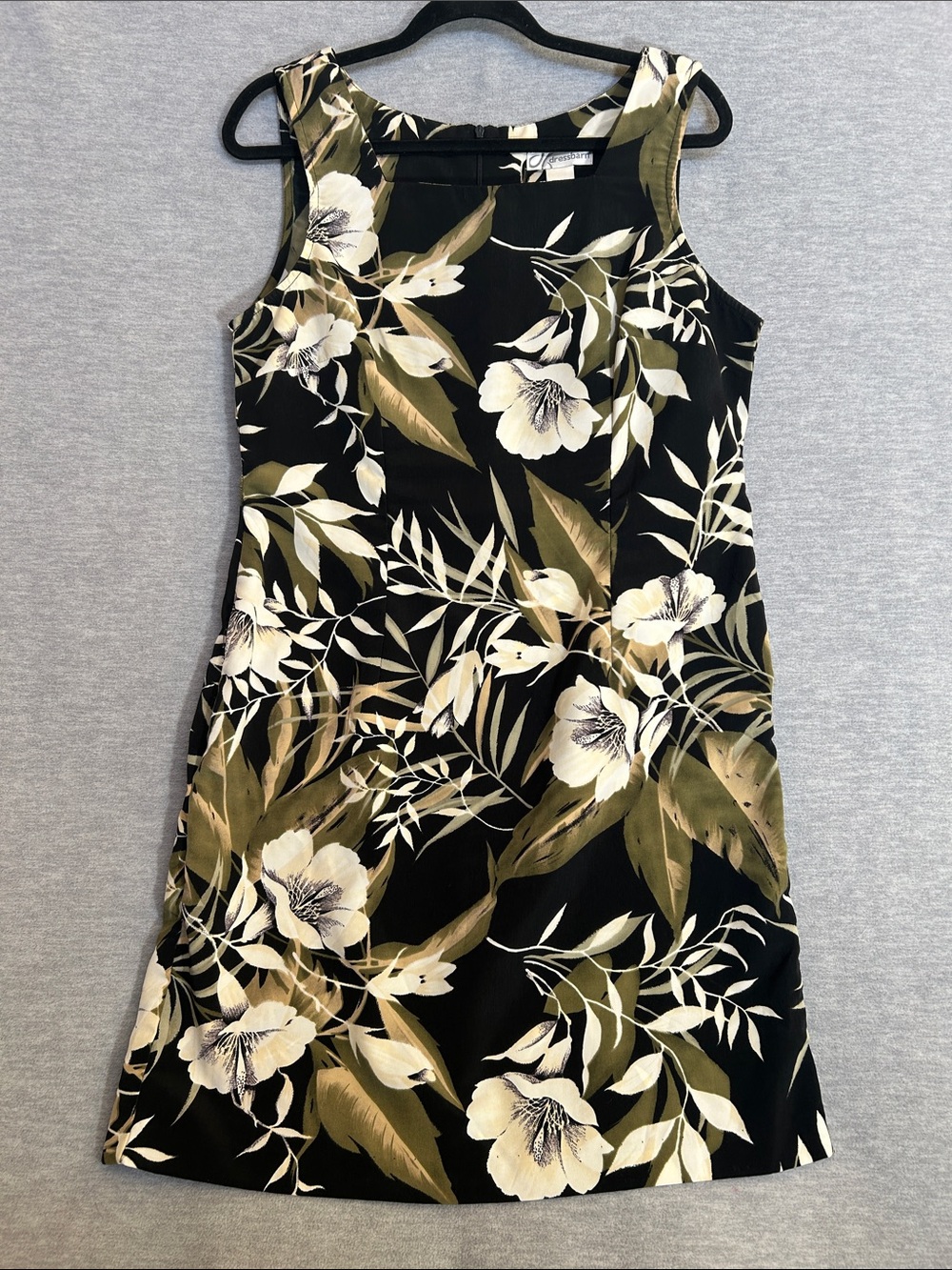 DRESS BARN Tropical Vacation Hawaii Cruise Floral Office Career Church Easy Care